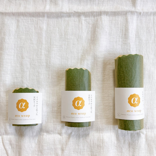 天然ラップ 翡翠色