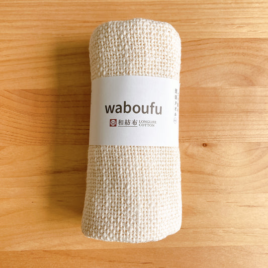 ガラ紡の健康タオルmini